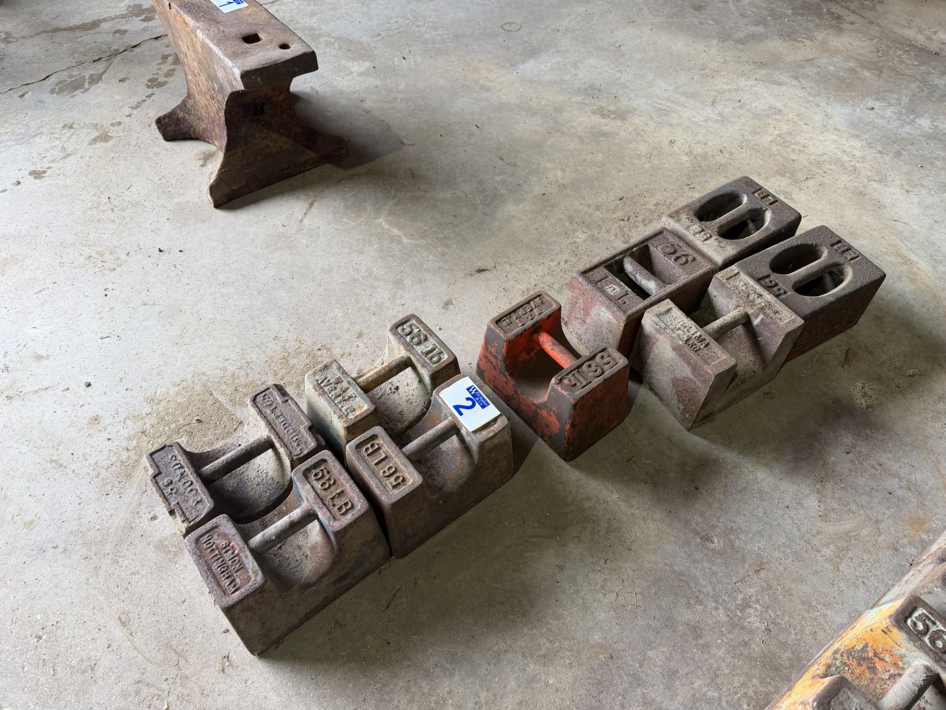 9x 56lb weights