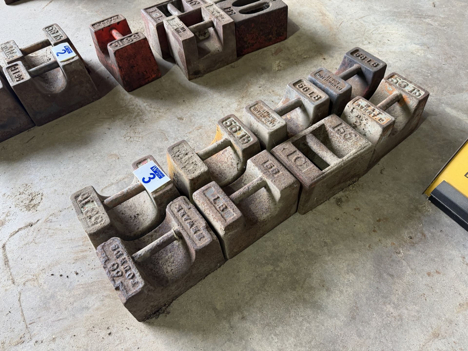 8x 56lb weights