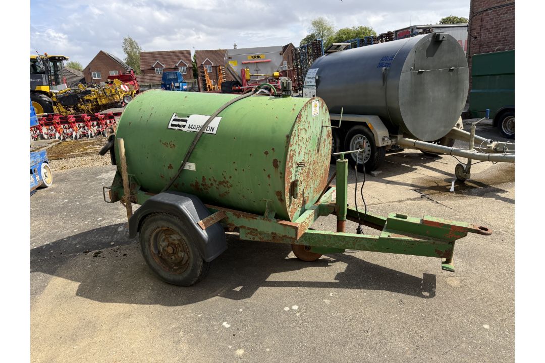 (96) AS Marston towable fuel bowser, single axle, 1,000L, serial no 204520 - Image 4 of 6