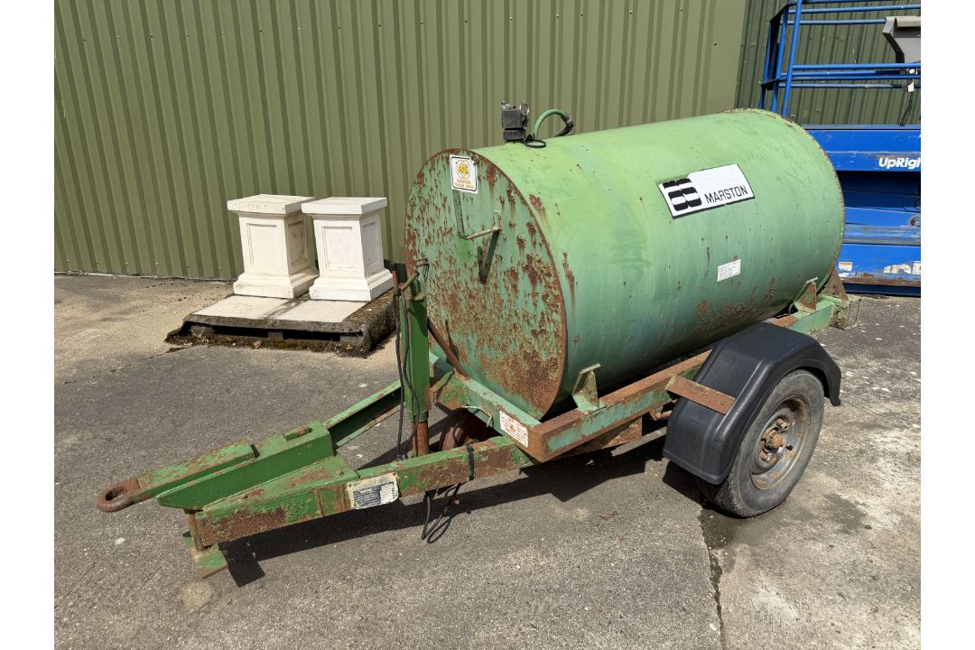 (96) AS Marston towable fuel bowser, single axle, 1,000L, serial no 204520 - Image 1 of 6