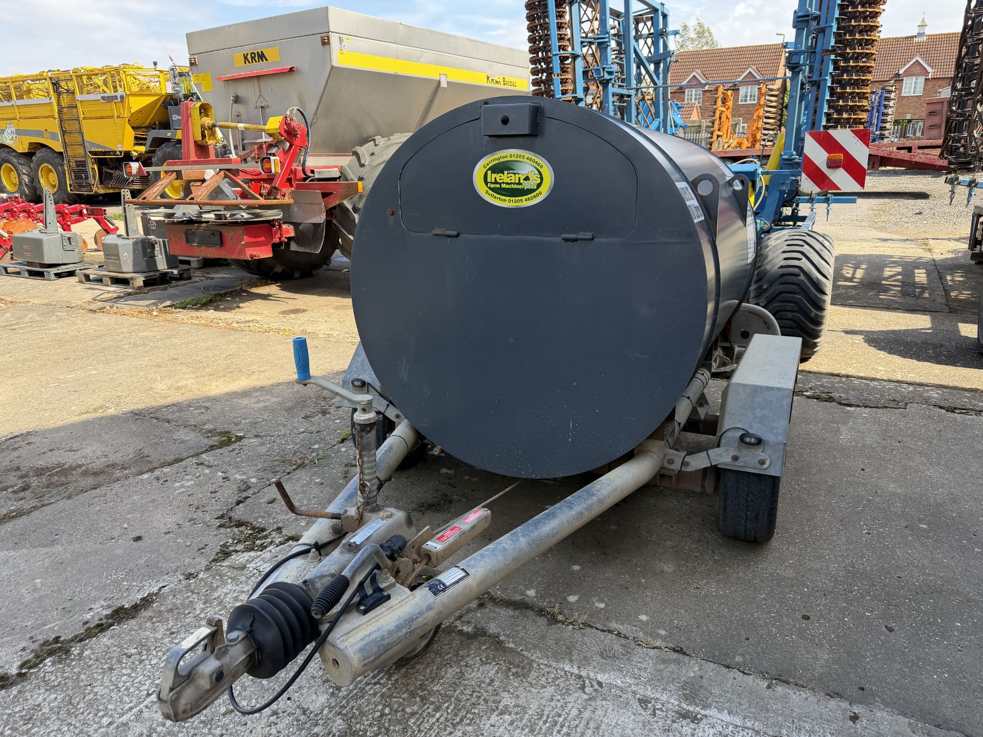(19) Fuel Proof 1,000L fuel tank, 200L AdBlue towable bowser, electric fuel dispenser, serial no