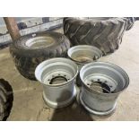 Bailey trailer wheel & tyre 650/50 R22.5, plus 3 rims