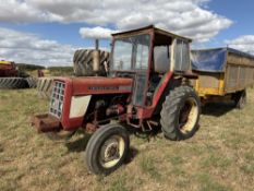 (78) International 374 2wd tractor, 3,063 hrs, Reg AFW 965S