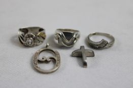 Silberschmuck Konvolut zus. 23,6 g