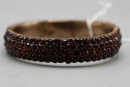 Granat Armreif Trachtenschmuck 