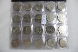 10 Euro Gedenkmünzen Silbermünzen Konvolut 74 St.