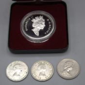 Silbermünzen Canada 4 St.