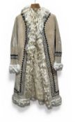 A VINTAGE AFGHAN SHEARLING COAT, 1960S