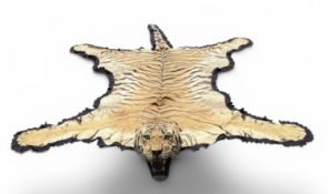 VAN INGEN OF MYSORE: AN EDWARDIAN TAXIDERMY TIGER SKIN RUG