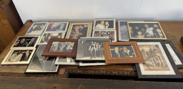 THE PLAYBOY AND CLERMONT CLUBS: A LARGE COLLECTION OF FRAMED PHOTOGRAPHS INCLUDING JOAN COLLINS