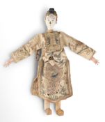 A 19TH CENTURY CHINESE QING DYNASTY DOLL