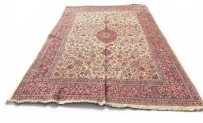 A PERSIAN MAHAL CARPET