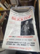 ORIGINAL POSTER: PLAYBOY PROUDLY PRESENTS IN THE PLAYMATE GRILL 'BRICKTOP'
