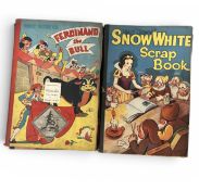 A LARGE GROUP OF WALT DISNEY SECOND WORLD WAR SCRAPBOOKS