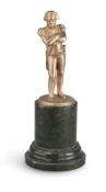 A MINIATURE STATUE OF NAPOLEON ON COLUMN