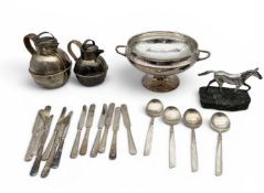 A COLLECTION OF SILVER PLATE