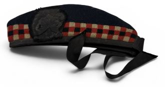 A SCOTTISH GLENGARY CAP