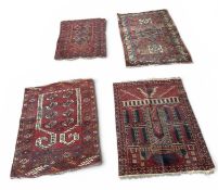 FOUR PERSIAN CARPETS
