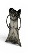 WMF: A JUGENDSTIL PEWTER VASE, CIRCA 1900