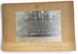 A H.Q. COMPANY WAR PHOTO, 1938