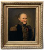 MANNER OF JEAN AUGUSTE DOMINIQUE INGRES (FRENCH 1780-1867): A PORTRAIT OF GENERAL FREDERIC FRANCOIS 