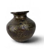 A 17TH C INDIAN TWO-METAL GANGA-JUMNA WATER VESSEL