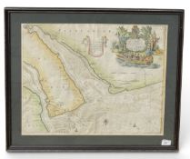 A 17TH CENTURY MAP OF FLINTSHIRE