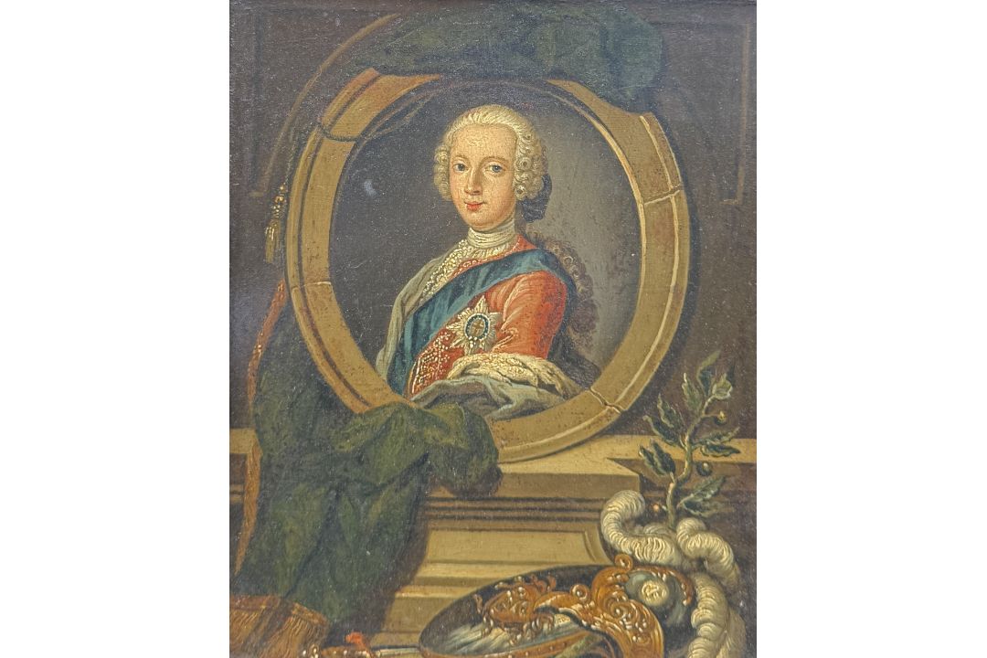 18TH CENTURY ENGLISH SCHOOL: A PORTRAIT OF BONNIE PRINCE CHARLIE, AFTER ...