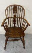 English elm and ash Windsor chair AF