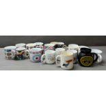 A selection of novelty mugs