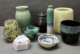 A varied collection of ceramic and glass collectables