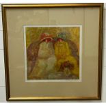 A limited edition print "Tea" signed in pencil bottom right - 325/925 - 65cm sq