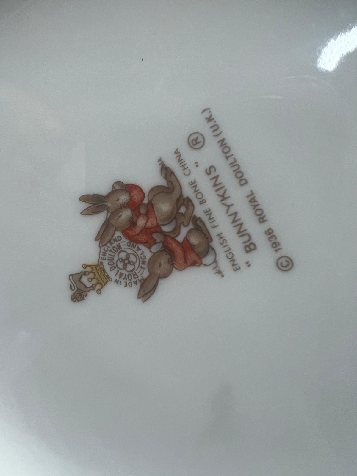 Vintage English childs part tea set featuring Goldilocks and Three bears - Image 3 of 5