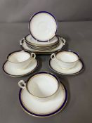 A part china dinner service by Aynsley