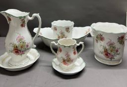 Royal Winton pottery wash set