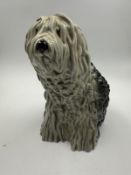 A Beswick figure of an old English sheep dog H23cm