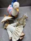 Three Steiff teddy bears to include Jemima Puddle Duck 653445, limited edition no 831/1500,