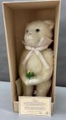 A boxed Merrythought Princess Diana Bear Limited Edition No1888 of 2500, the bear was designed by