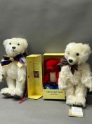 Two Merrythought Auld Lang Syne and coronation bear 411 and 671 of 2000, 897 of 5000