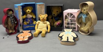 A selection of boxed Teddies to include RMS Titanic by Merrythought and 2012 Olympics