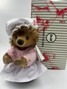 A Steiff Mrs Tiggy Winkle limited edition figure 414/5000