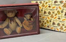 The Steiff collection by Enesco porcelain teddy bears in original box