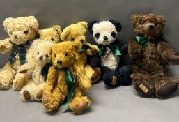 A collection of Merrythought bears
