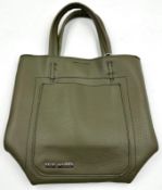 A Steve Madden leather handbag with side pocket