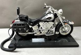 A Harley Davidson Motorbike phone.