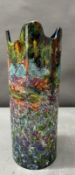 A Beswick silhouette vase decorated in a Claude Monet-inspired pattern