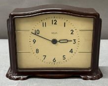 A Smiths Bakelite mantel clock