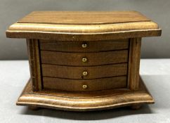 A vintage set of jewellers or apothecary scales