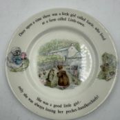 A Wedgwood Beatrix Potter Mrs Tiggy Winkle plate
