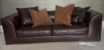 Rugiano two seater sofa H66cm W223cm D97cm